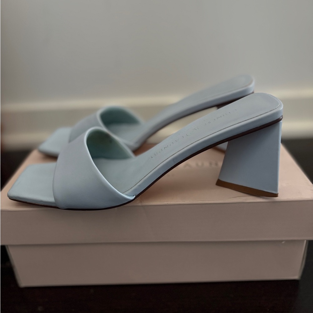 Chinese Laundry Light Blue Block Heels